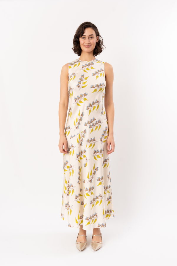Ulla Johnson Gaea Sleeveless Midi Dress - Infinite Flower