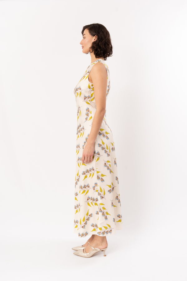 Ulla Johnson Gaea Sleeveless Midi Dress - Infinite Flower