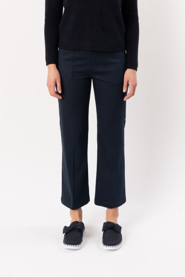 ELLIOTT LAUREN Slim Sailor Pocket Pant - Navy