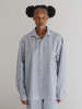 Baserange Claude Shirt - Blue Check - Thumbnail 6