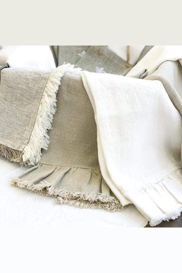 Arte Italica Province Tumbled Linen Towel