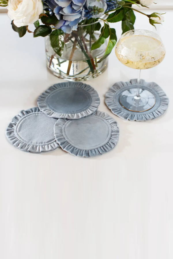 Arte Italica Velvet Coaster Set