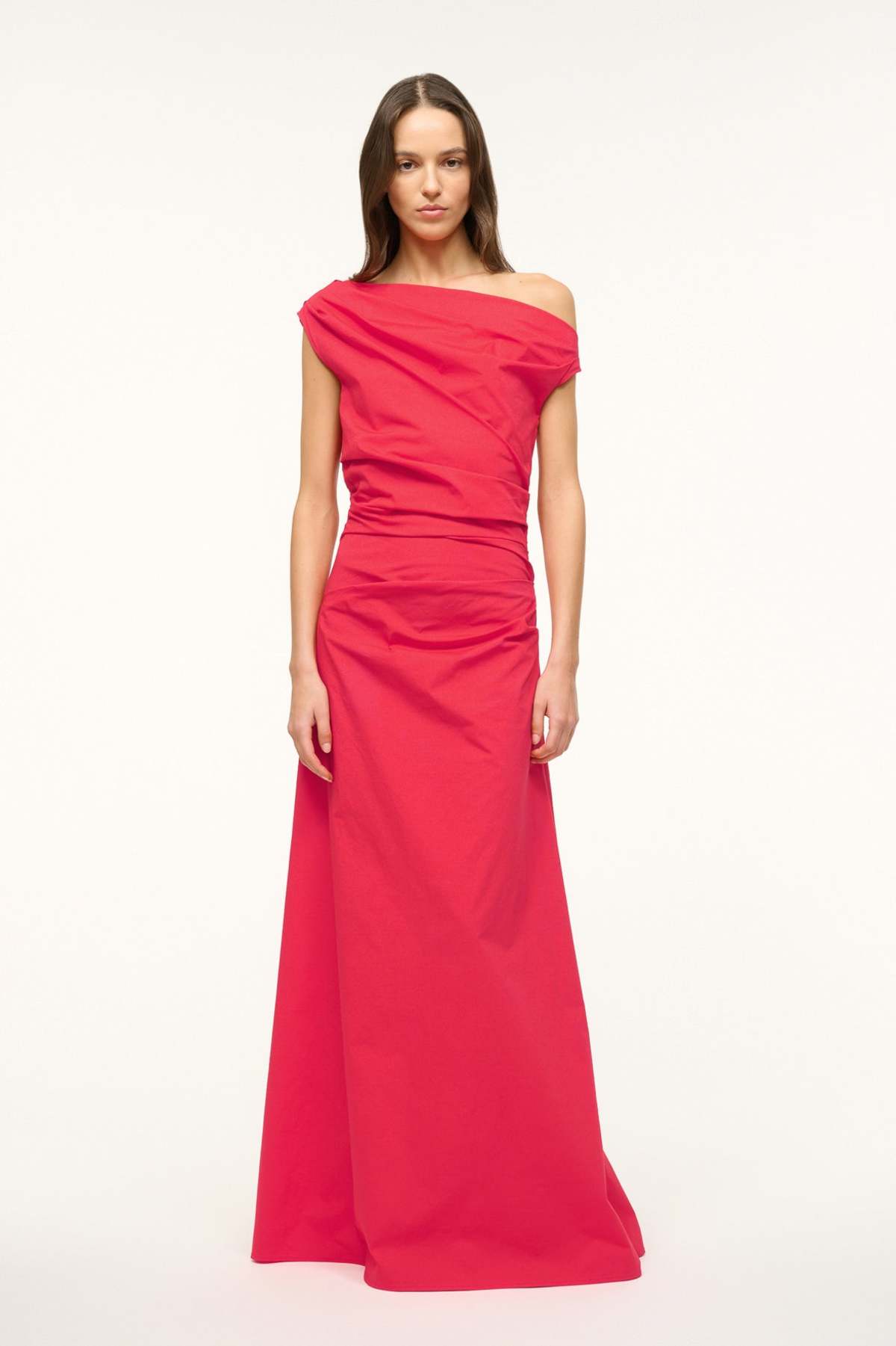 Staud Phare Maxi Dress - Cherry - Image 1 of 1