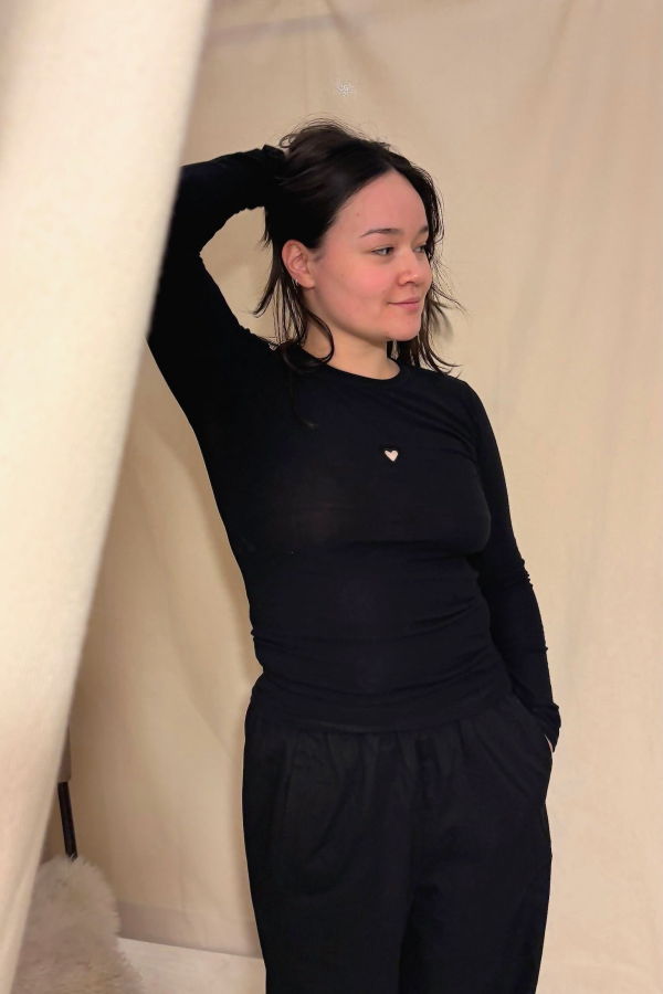 Baserange Heart Long Sleeve Tee