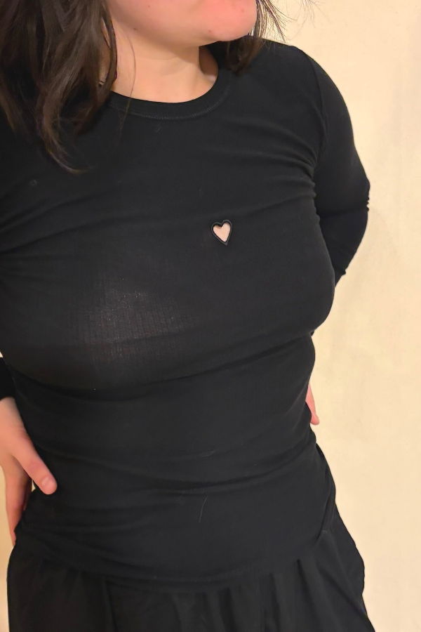 Baserange Heart Long Sleeve Tee