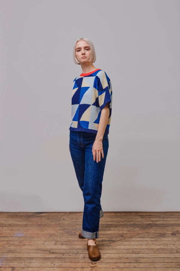 THE ENDERY Calder Sweater Tee Top