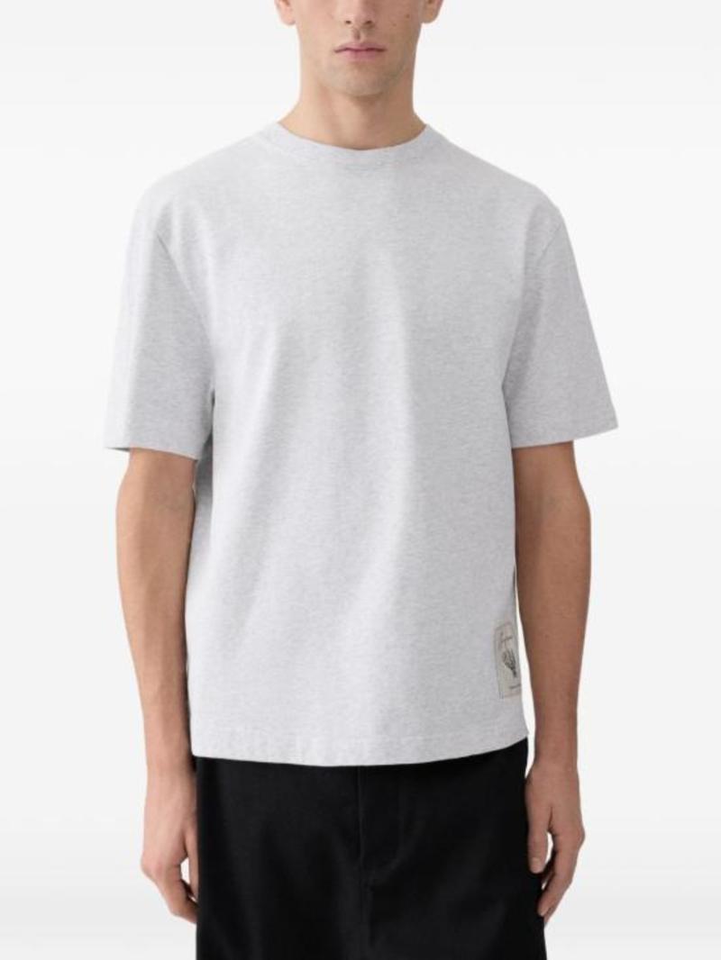 Jacquemus Rosemary Label Tee - Grey