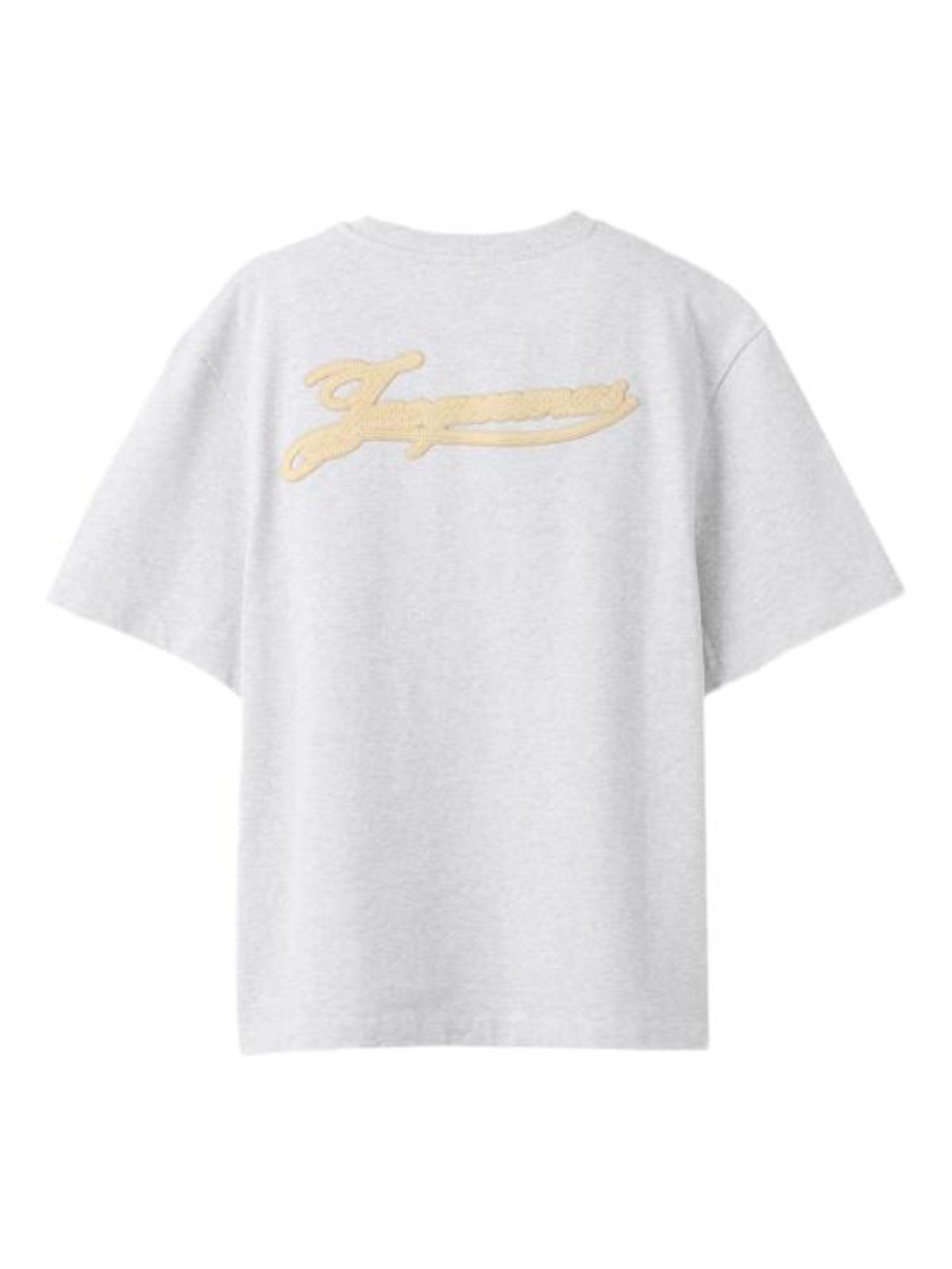 Jacquemus Rosemary Label Tee - Grey - Image 5 of 5