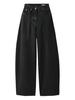 Jacquemus Denim Pants - Black - Thumbnail 1