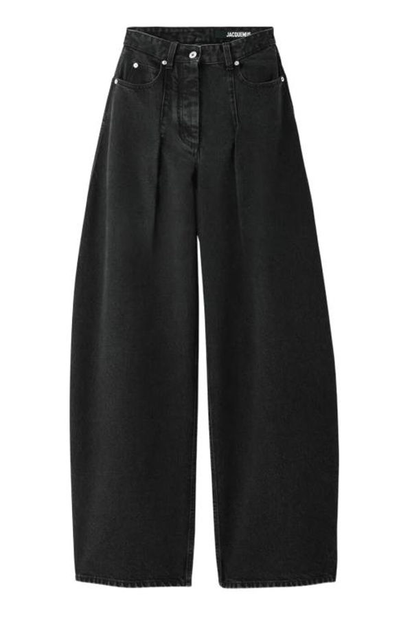 Jacquemus Denim Pants - Black