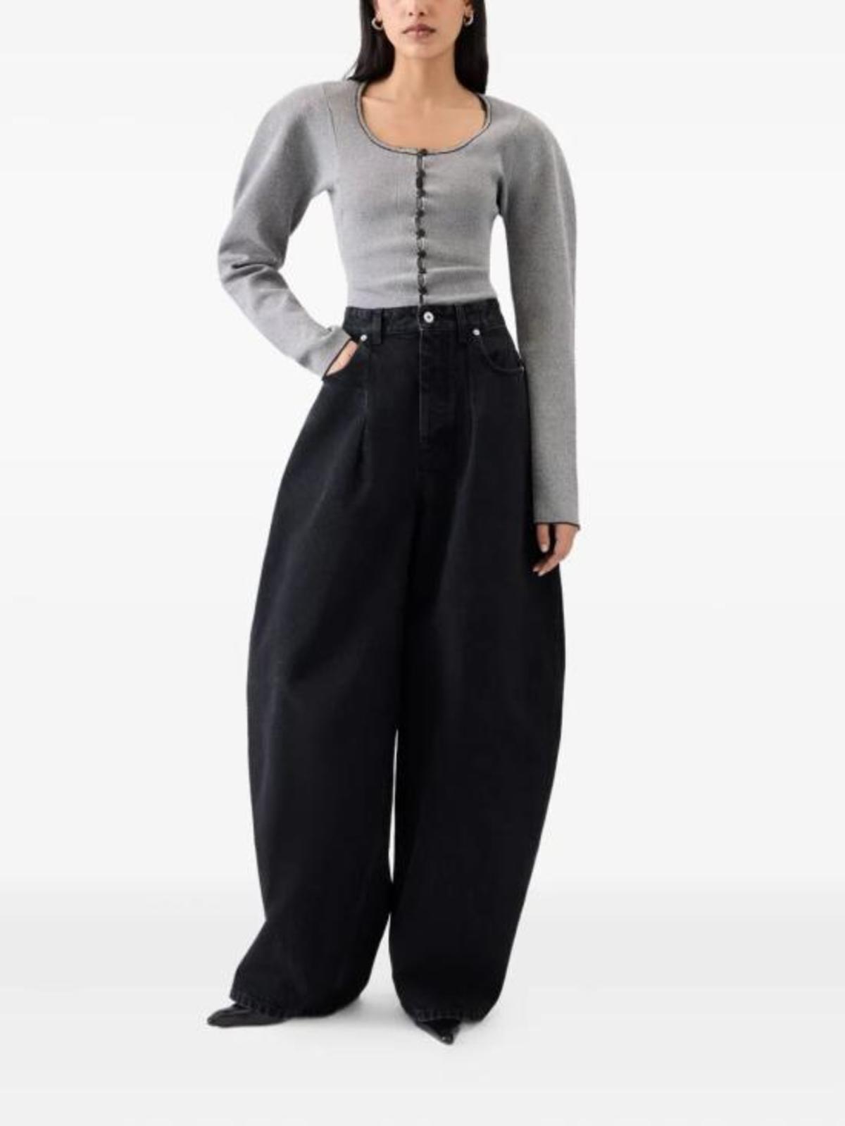Jacquemus Denim Pants - Black - Image 2 of 5