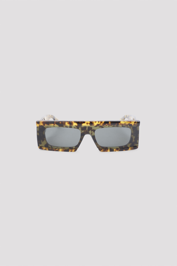 Alaia Sunglasses - Havana Havana Grey