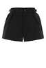 sacai Embroidered Polyester Blend Shorts - Black - Thumbnail 1
