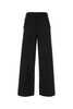 sacai Embroidered Polyester Blend Pants - Black - Thumbnail 1