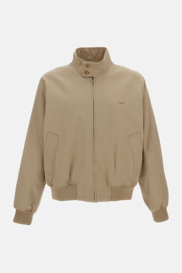 A.P.C. Zipped Jacket Jacket - Beige