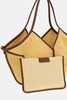Hereu Vi Calf Leather Shoulder Bag - Beige - Thumbnail 3