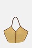 Hereu Vi Calf Leather Shoulder Bag - Beige - Thumbnail 4