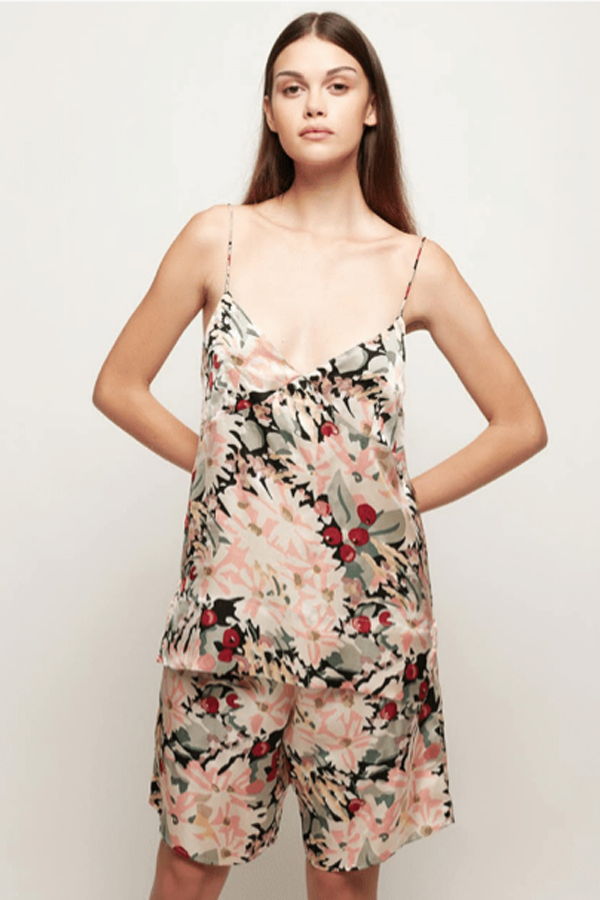 S/W/F Satin Cami - Dust Bloom