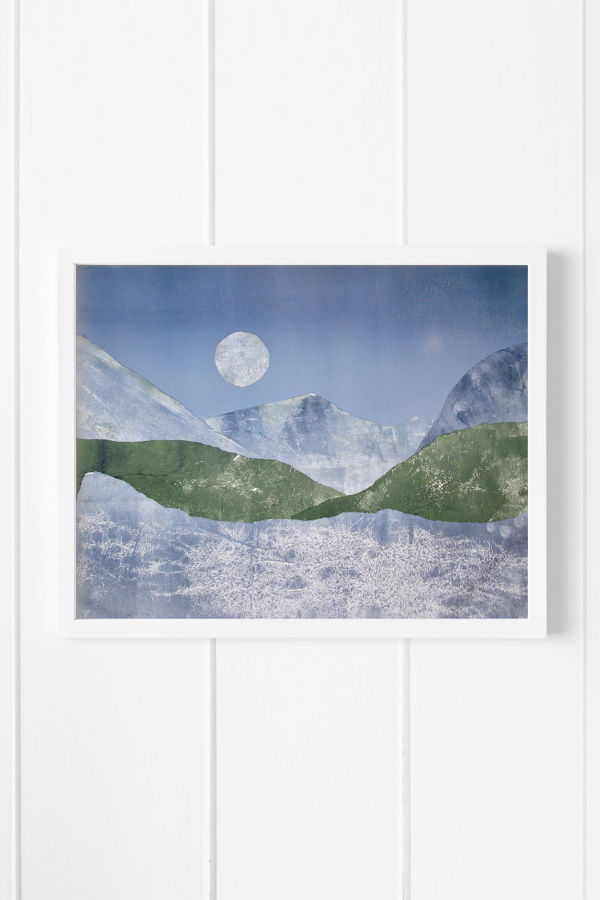 Artxtiles Cold Spring Evening Small Framed Print