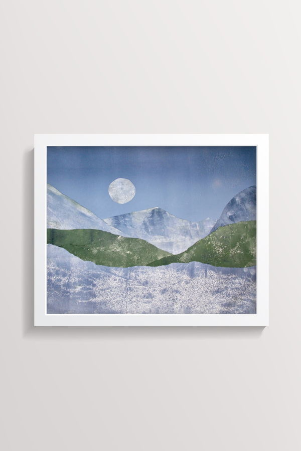 Artxtiles Cold Spring Evening Small Framed Print