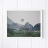 Artxtiles Cold Spring Small Framed Print - White - Thumbnail 1