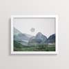 Artxtiles Cold Spring Small Framed Print - White - Thumbnail 3