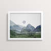 Artxtiles Cold Spring Small Framed Print - White - Thumbnail 4