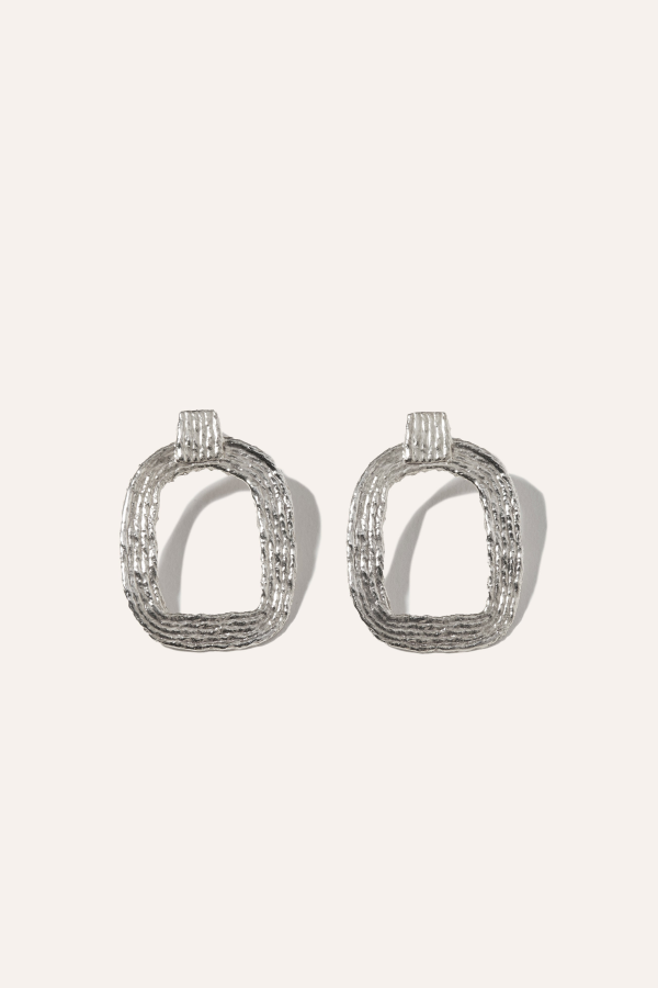 COG Eva Hoop Earrings - Sterling Silver