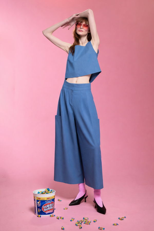 Meg Pocket Culotte Pants