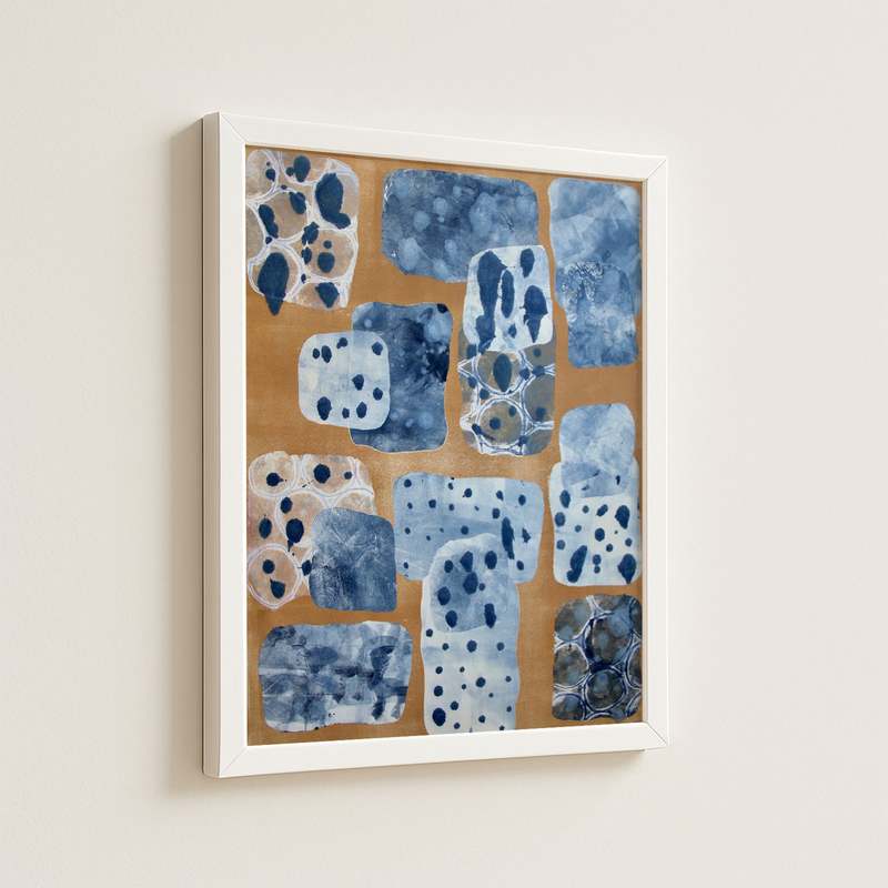 Artxtiles New Spots Small Framed Print