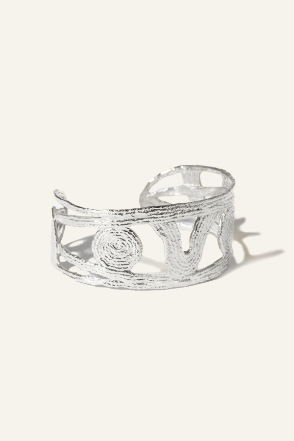 COG Nocturne Cuff Bracelet - Silver