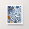 Artxtiles Outer Orbit Small Framed Print - White - Thumbnail 2
