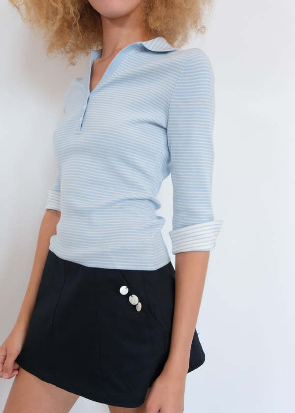 Geel Naomi Top - Light Blue