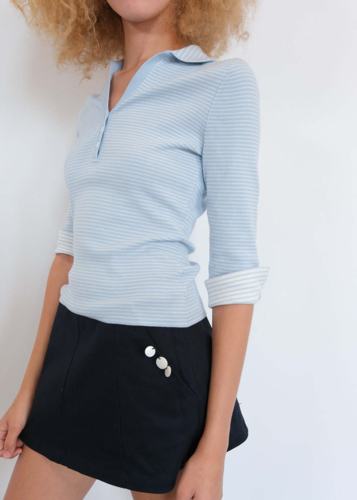 Geel Naomi Top - Light Blue - Image 3 of 3