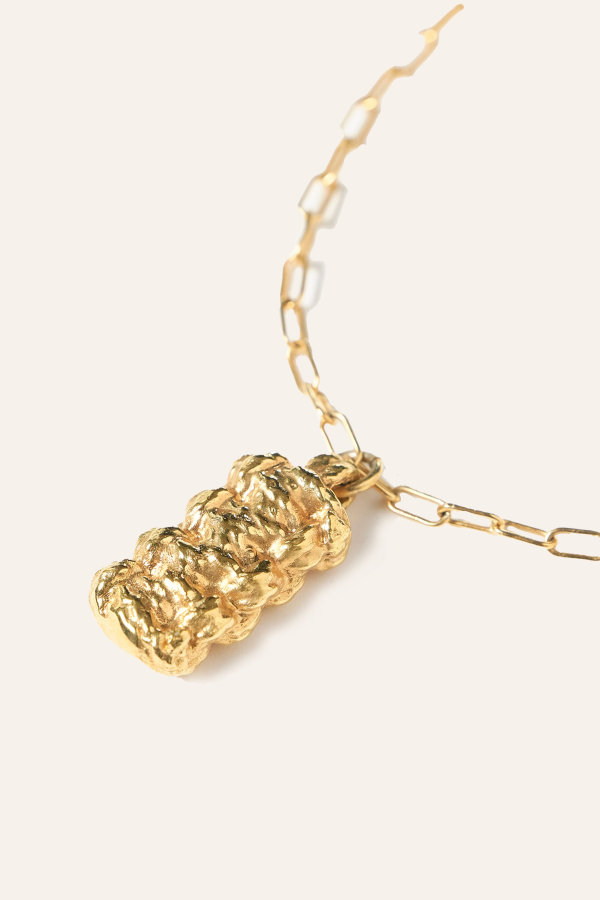 COG Sinnet Necklace - 14K Plated Gold