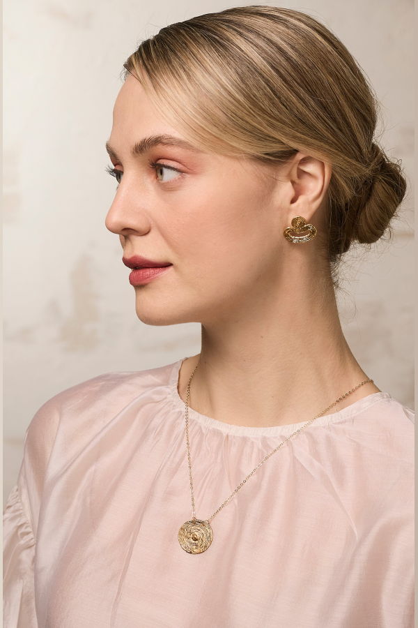 COG Sol Necklace - 14K Gold Plate