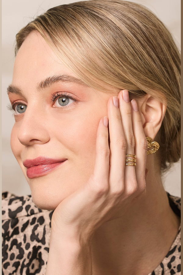 COG Trio Ring - 925 Sterling Silver