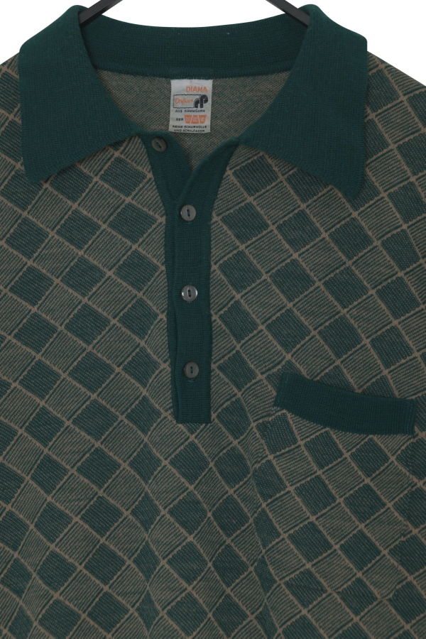 VKS (West Germany) Vintage, 1970s, Crylor, Aus Kammgarn