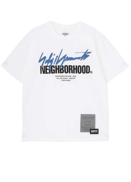 Yohji Yamamoto x NEIGHBORHOOD Tee SS-1 - Black | Garmentory
