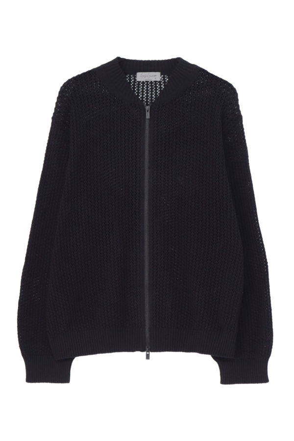 Yohji Yamamoto Zip Blouson Jacket - Black
