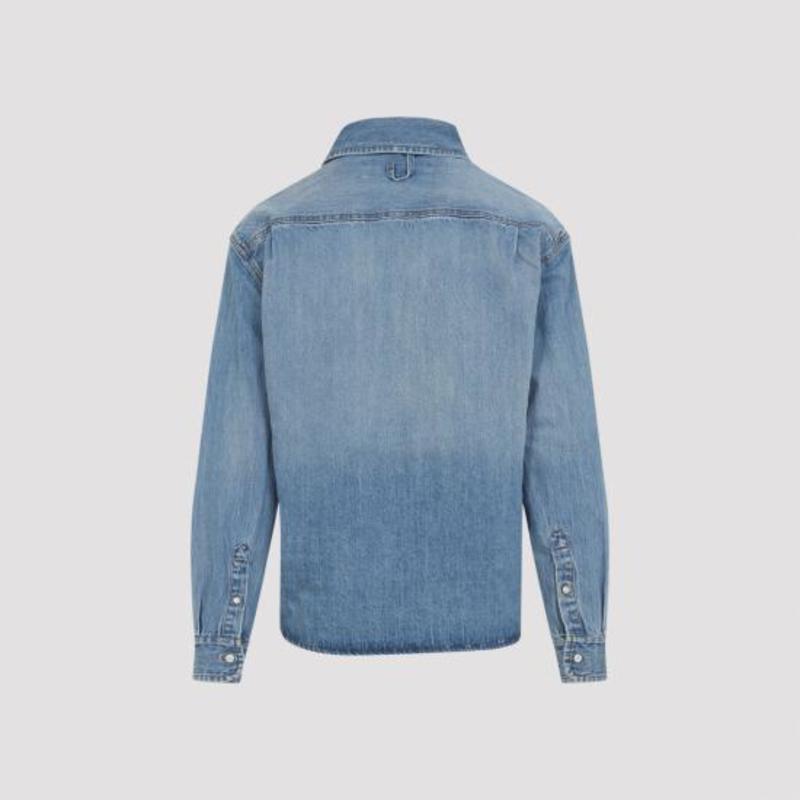Jacquemus SHM00545AD0001733C Shirt - Blue Tabac
