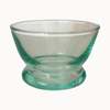 APARTMENT F Moroccan Blown Glass Footed Pinch Bowl - Thumbnail 1