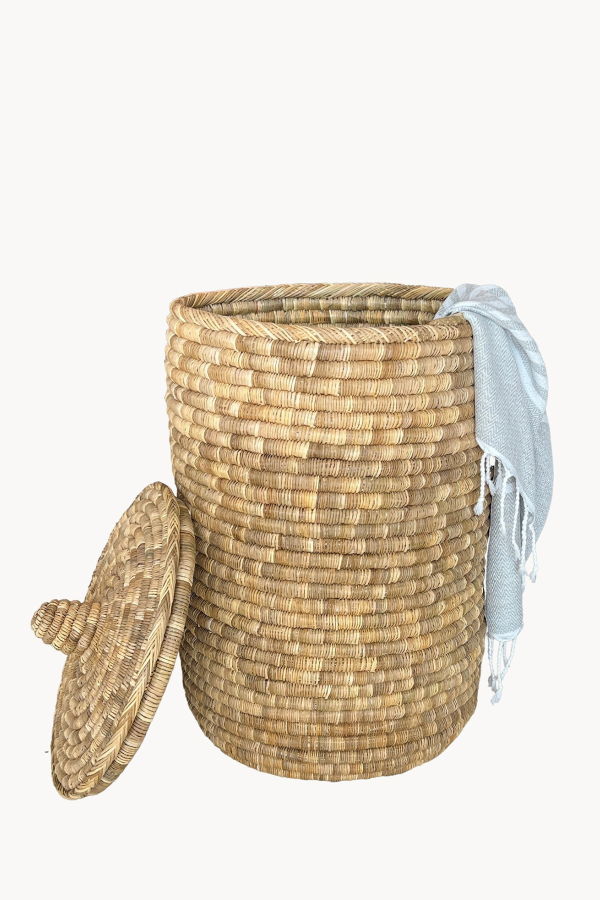 APARTMENT F Palm Laundry/Storage Hamper with Lid