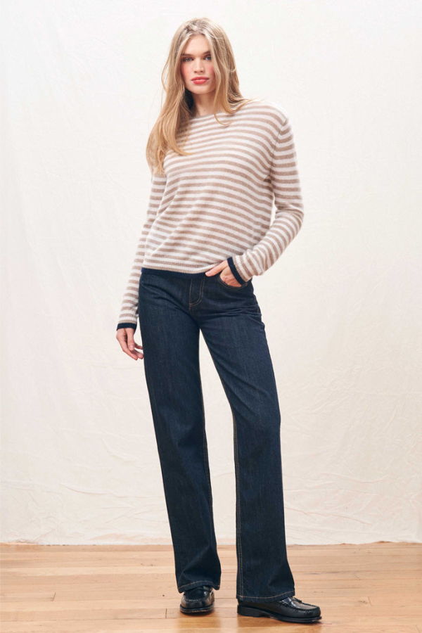 Jumper 1234 Little Stripe Crew Sweater