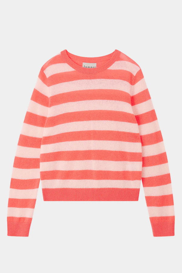 Jumper 1234 Stripe Crew Sweater