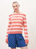 Jumper 1234 Stripe Crew Sweater - Thumbnail 3