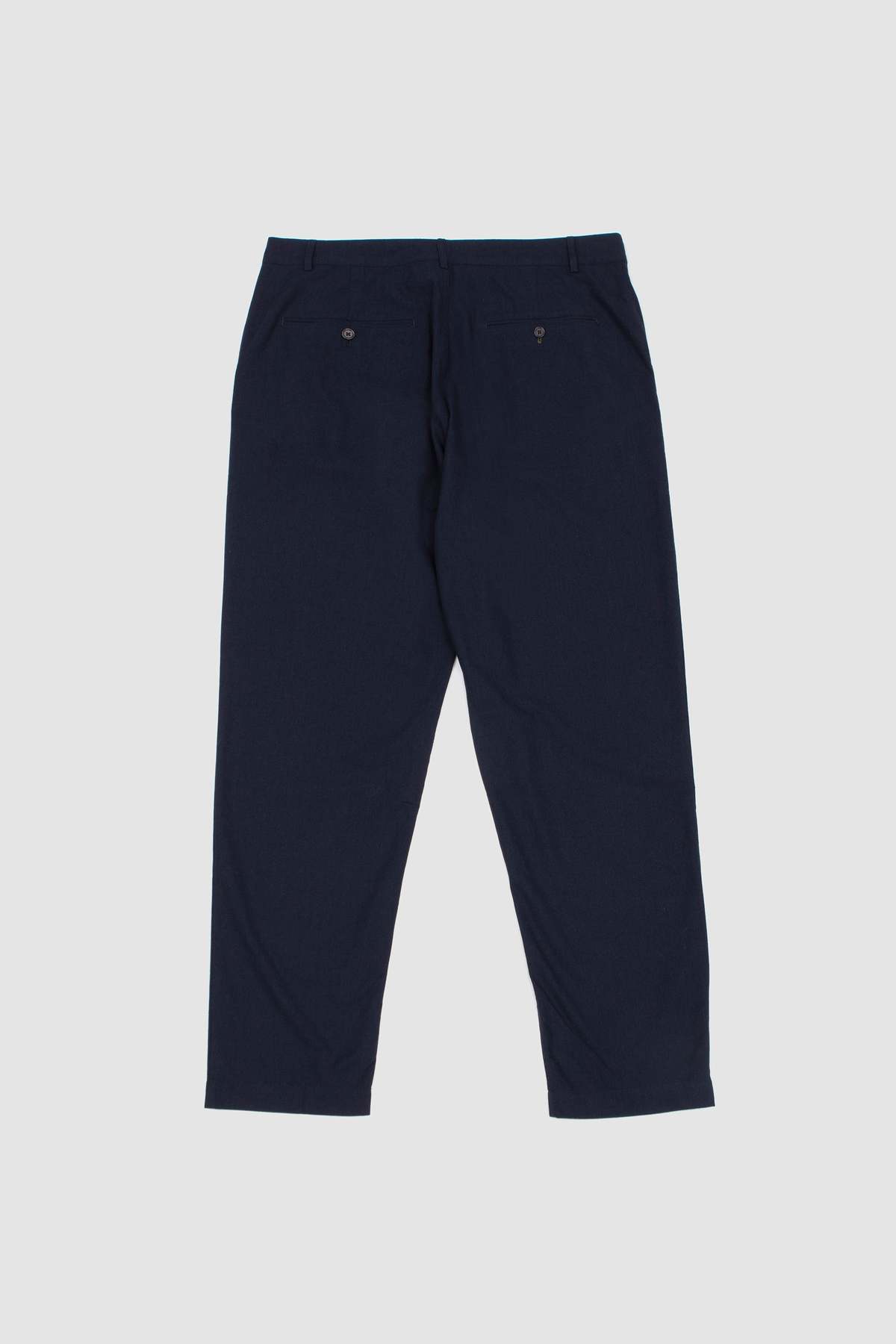 Universal Works Military Chino Valencia Cotton Trousers - Navy - Image 5 of 5