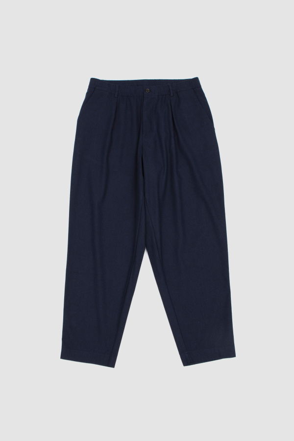 Universal Works Pleated Track Pant Valencia Cotton Pants