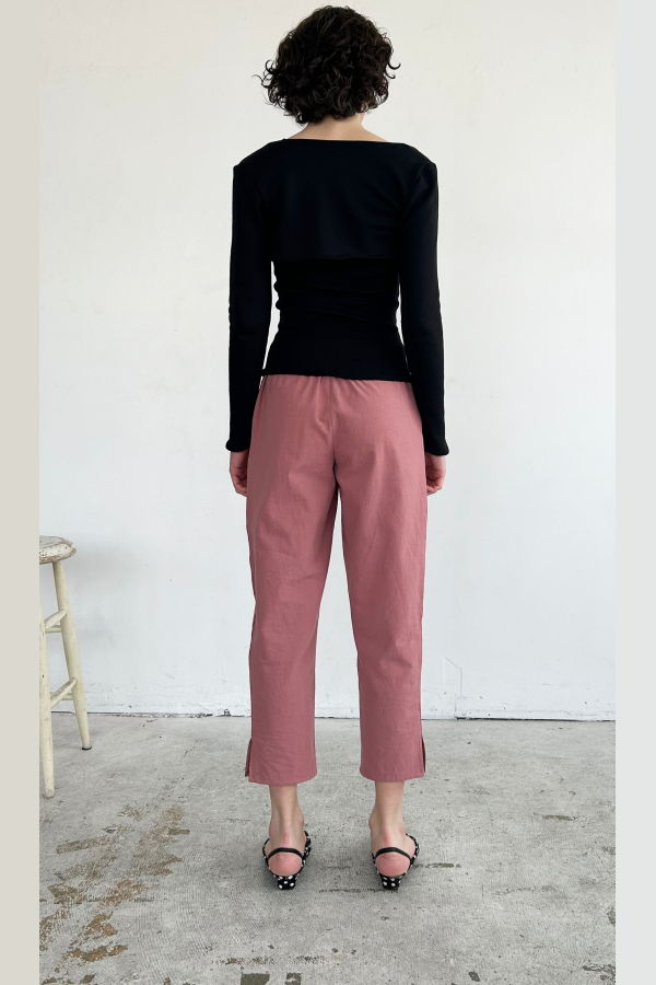 Rightful Owner Ballet Sleeves in Organic Cotton Fleece Top