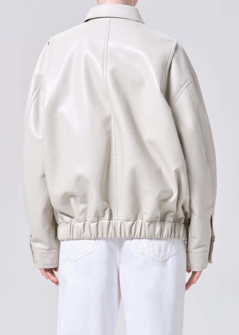 AGOLDE Aston Bomber Jacket - Buff